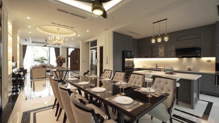 XHOME Hoàn thiện bàn giao Villa Vinhomes Ocean Park